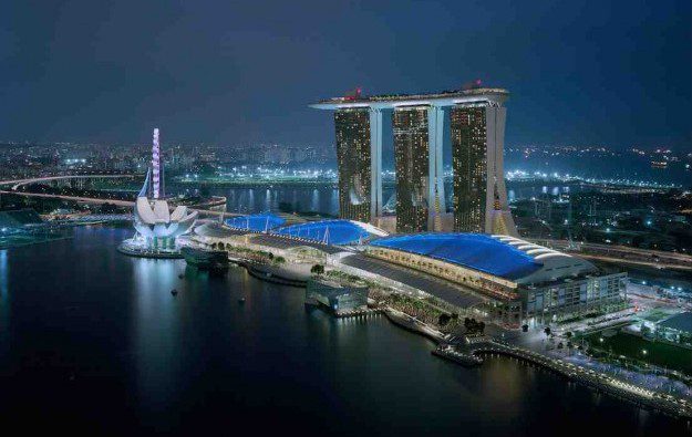 拉斯维加斯金沙集团在新加坡投资10亿美元的客房重新进行扩张